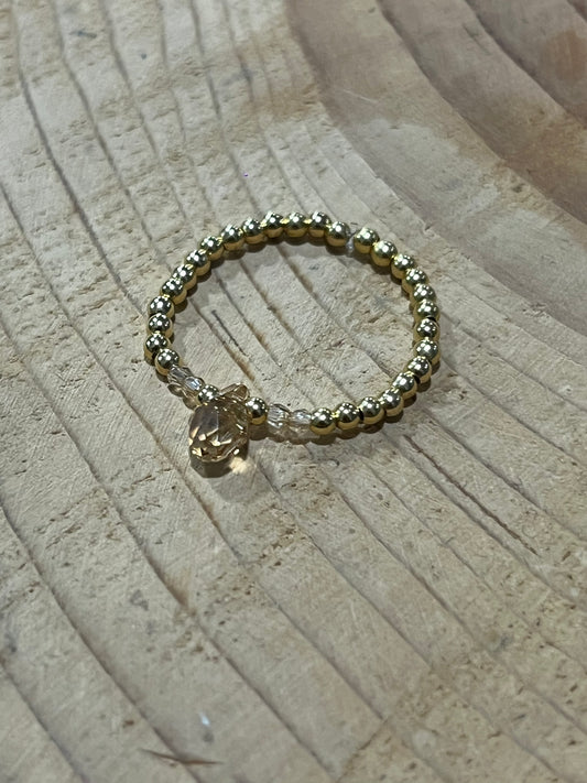 Bague Diam’s Doré