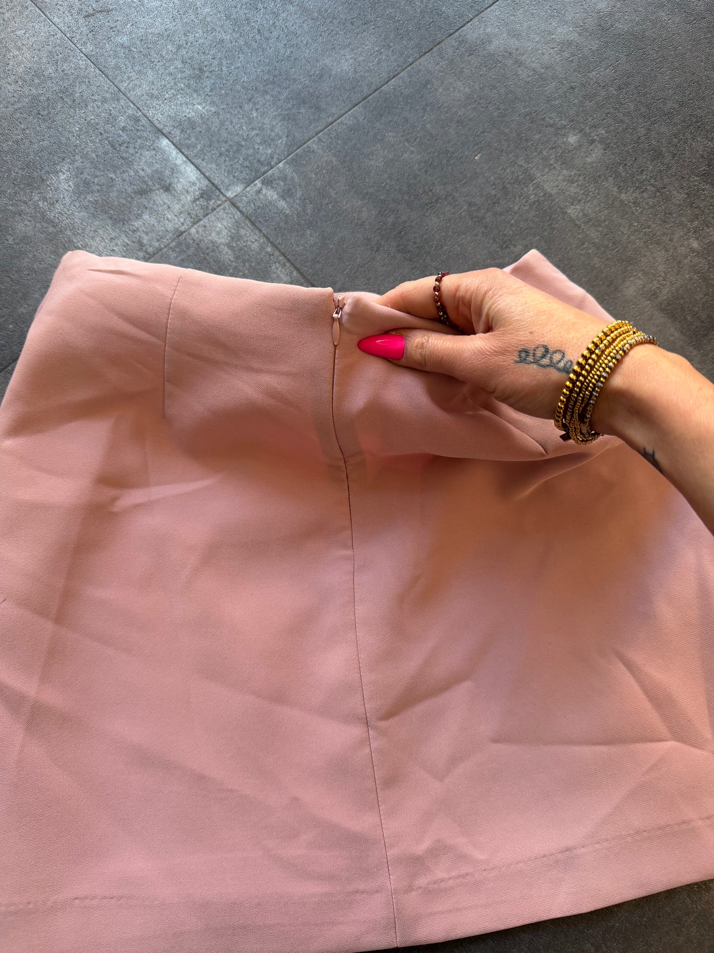 Jupe Rose pastel