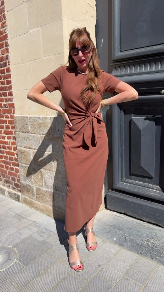 Robe Noeud Chocolat