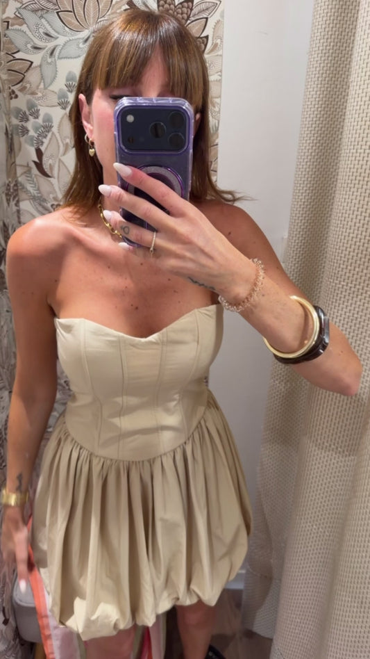Robe bustier Meline