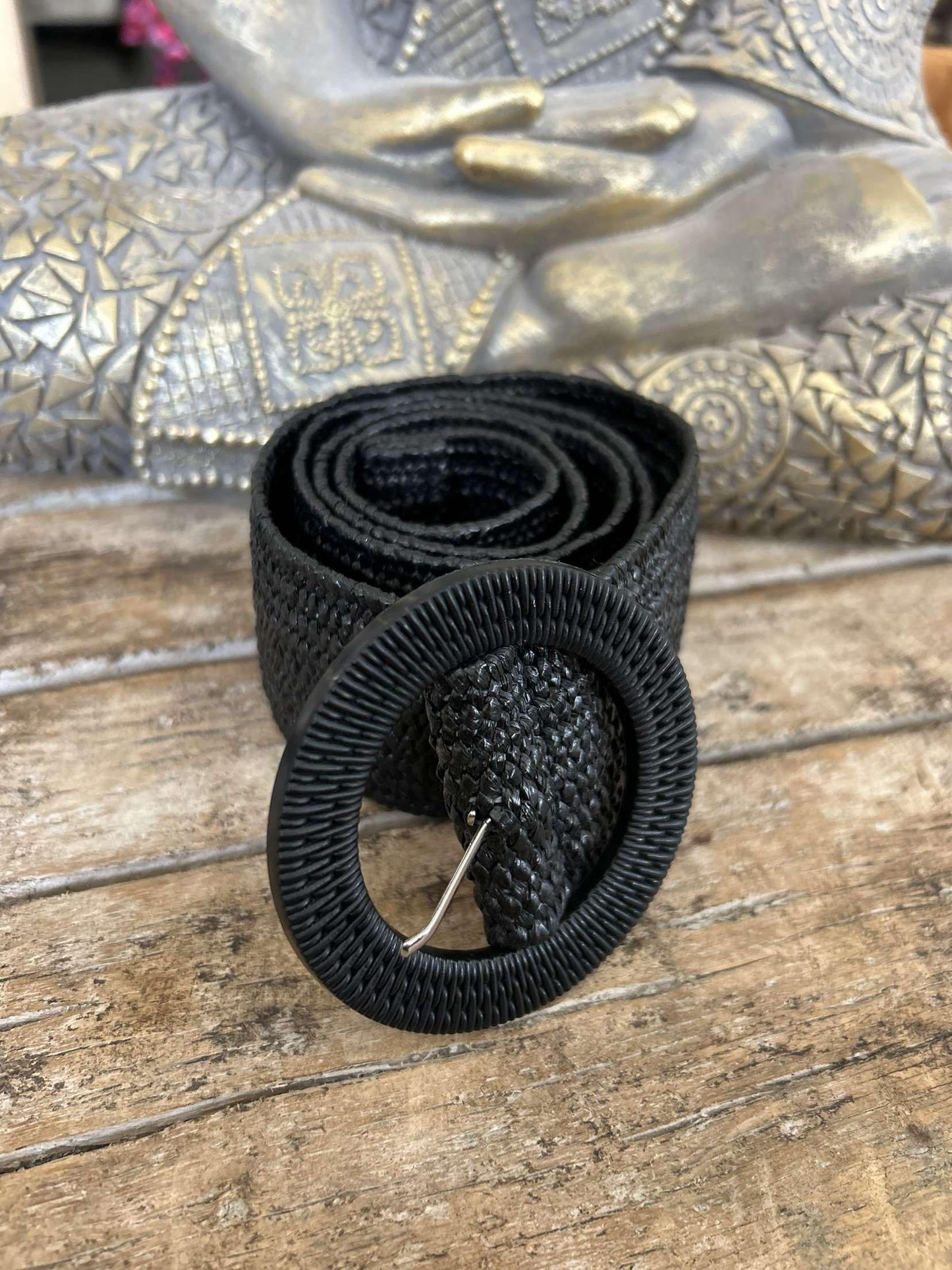 Ceinture Osier Noire Pulpeuse