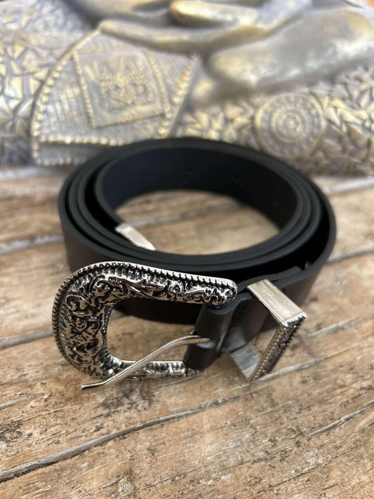 Ceinture Boucle Argent Pulpeuse