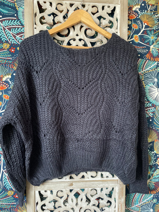 Pull Pilou Bleu Marine