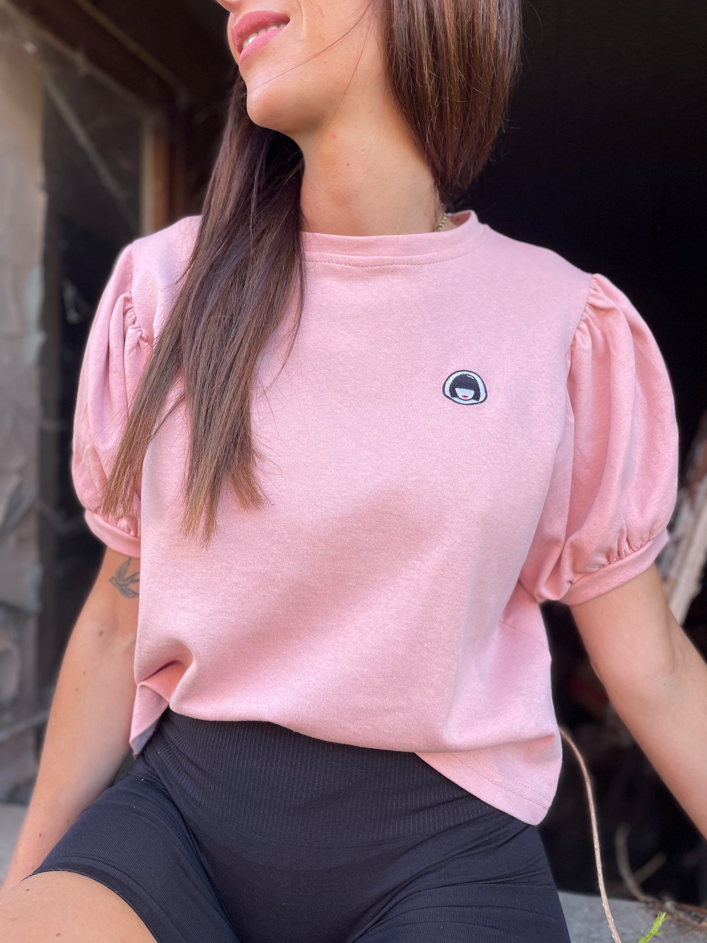 Tee shirt discount epaule bouffante